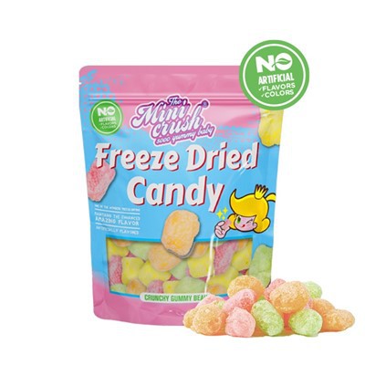 Dondurularak Kurutulmuş Çıtır Ayılar (Doğal Renk)