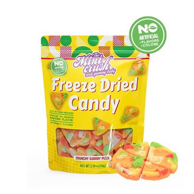 Dondurularak Kurutulmuş Çıtır Pizza (Doğal Renk)