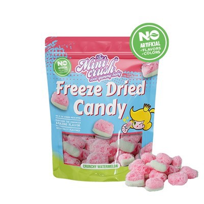 Dondurularak Kurutulmuş Çıtır Karpuz (Doğal Renk)